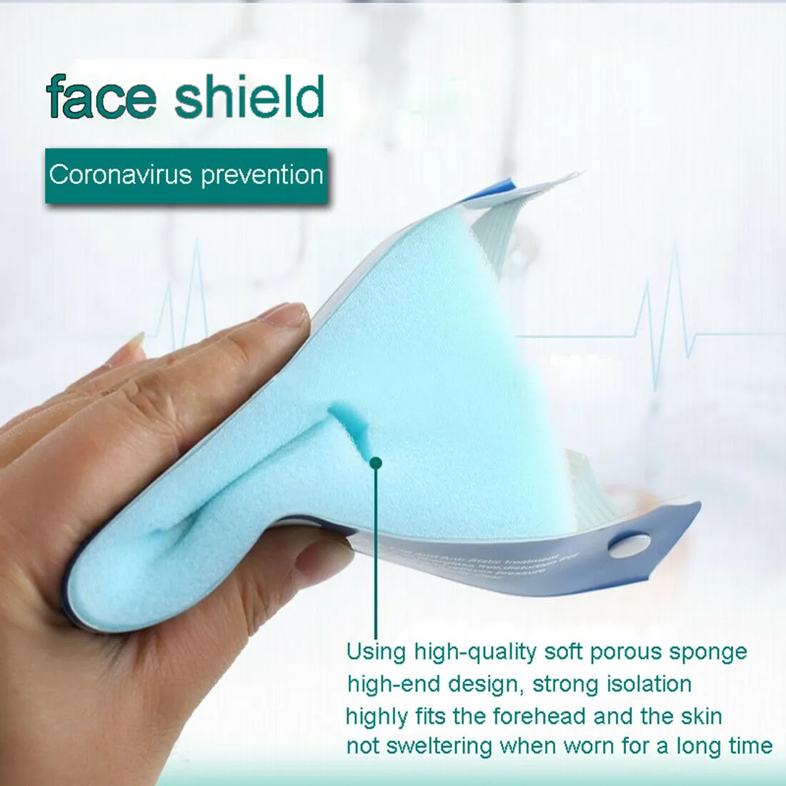 6-pc/ Protective Face Shield Mask