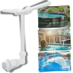 Adjustable Pool Waterfall Fountain