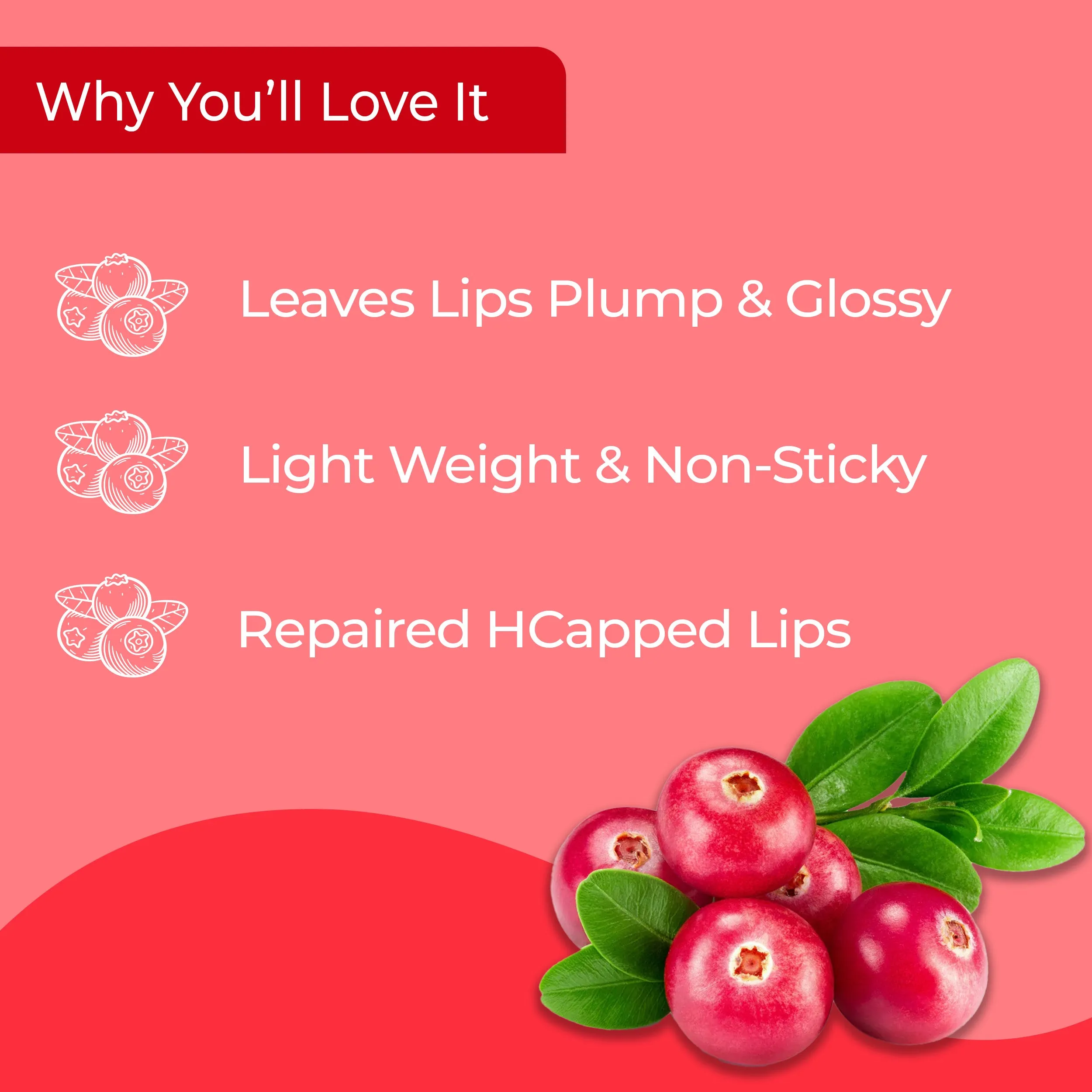 Brightening Lip Balm Cranberry