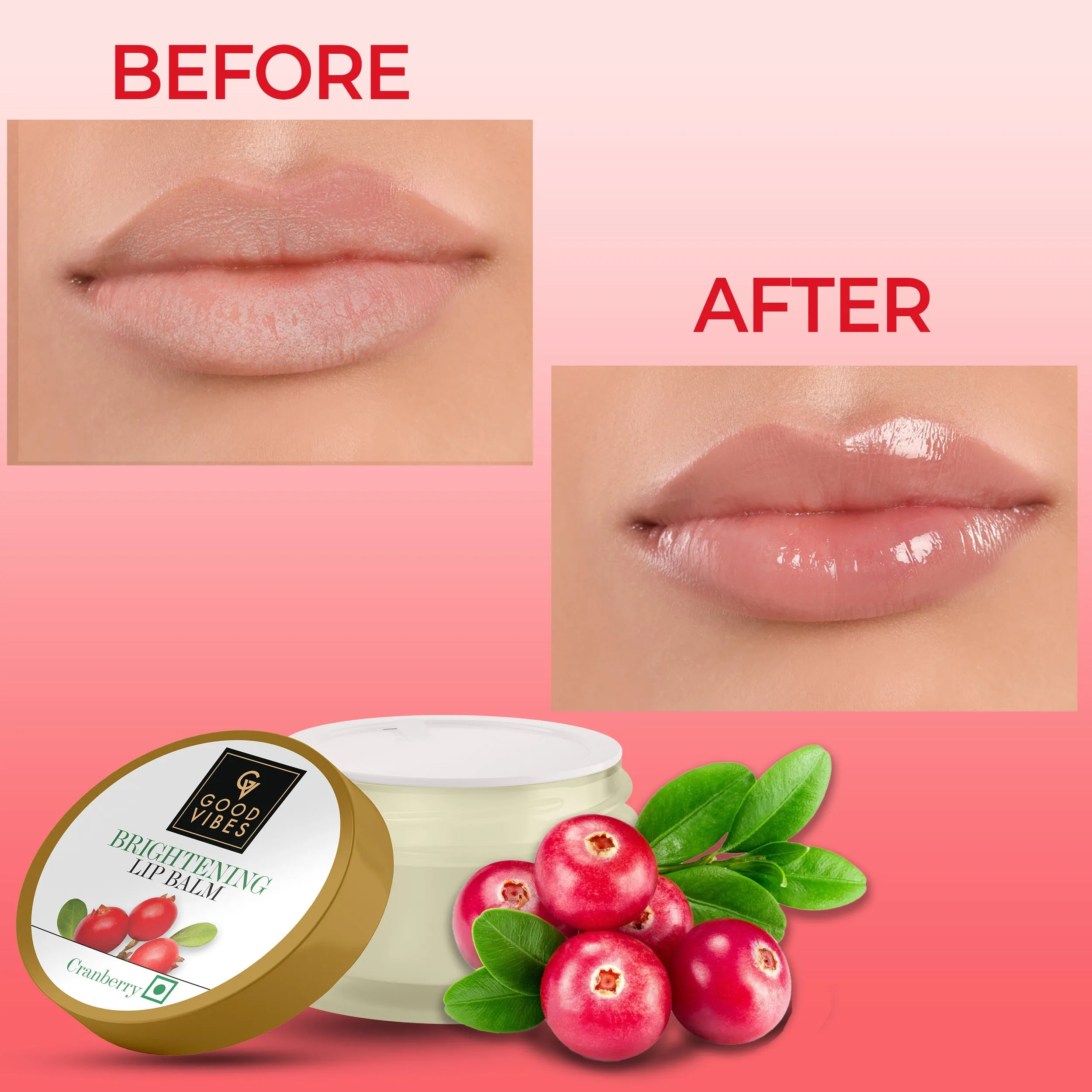 Brightening Lip Balm Cranberry