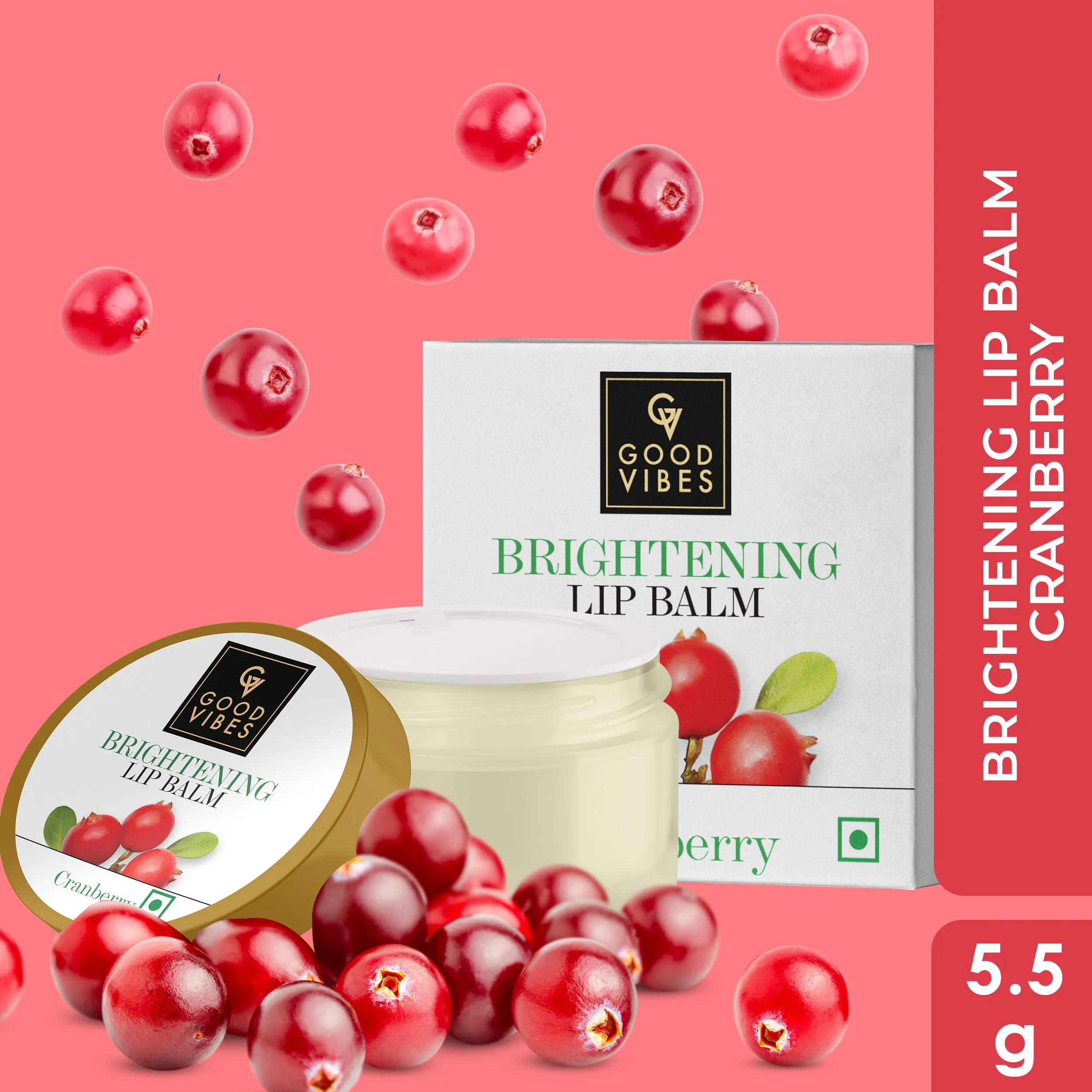 Brightening Lip Balm Cranberry