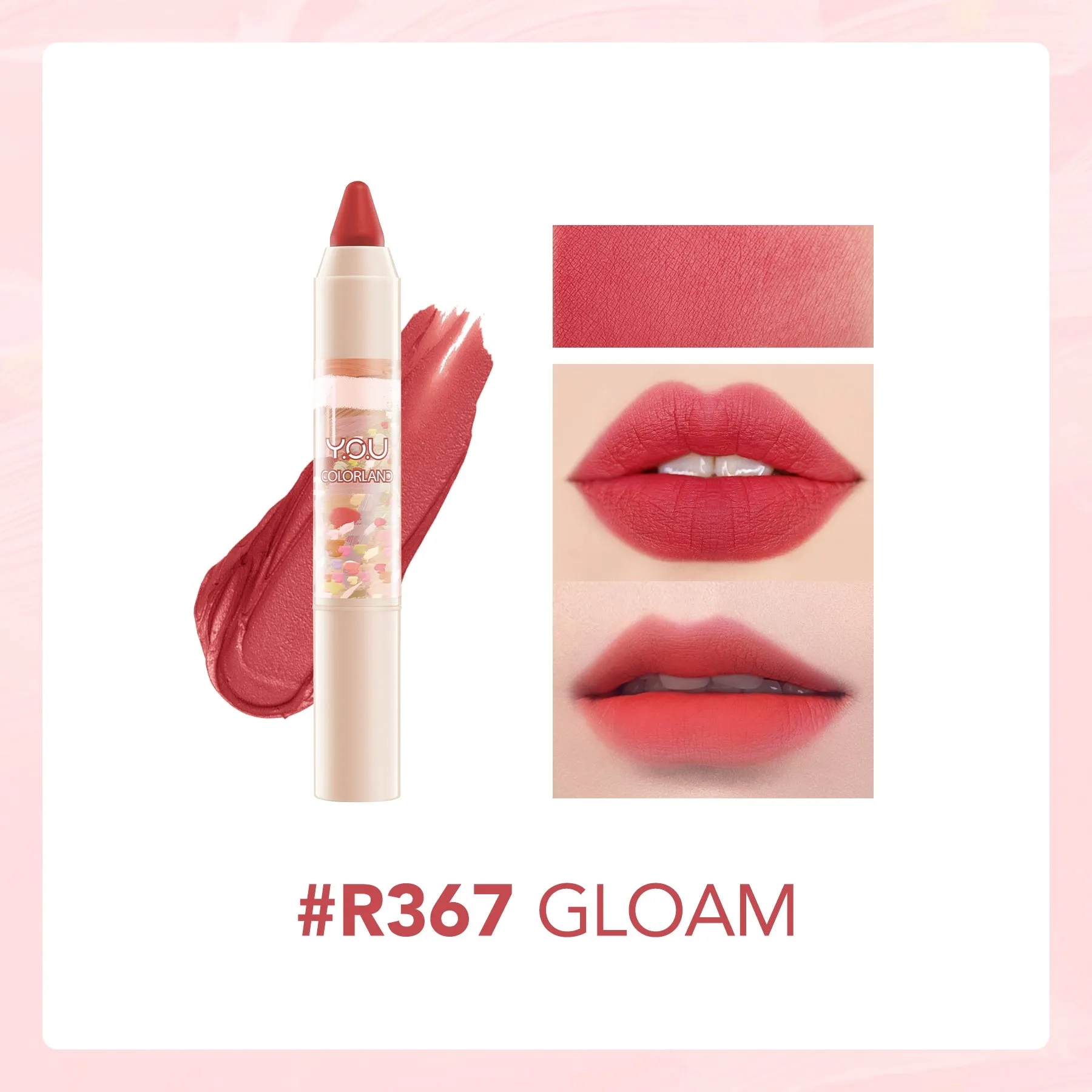 Colorland Lip Crayon Velvet Matte Finish & Nourishing