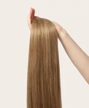 Dark Sandy Blonde, 20" Volumiser Quad Clip-In Weft, #10 | 45g