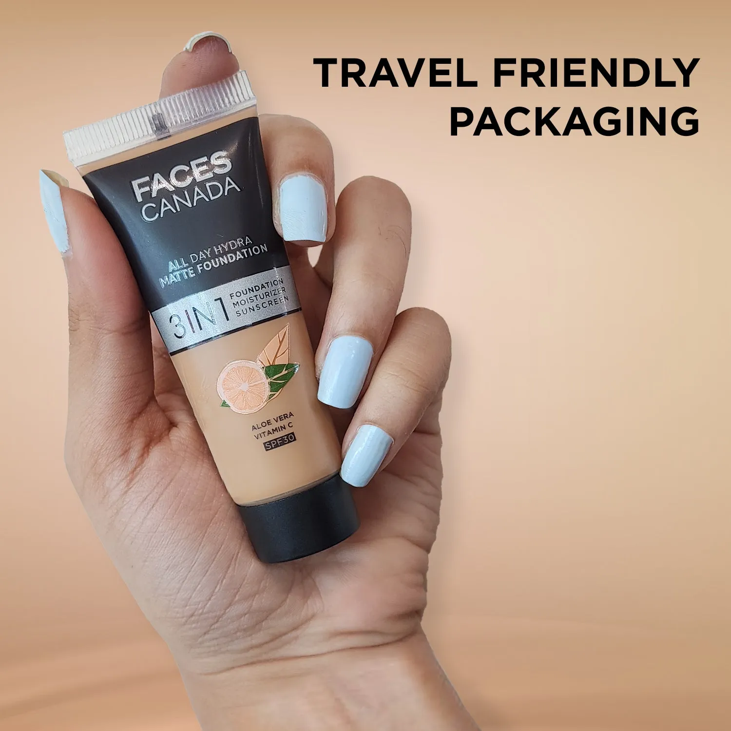 FACES CANADA All Day Hydra Matte Foundation Caramel Natural 023 15ml