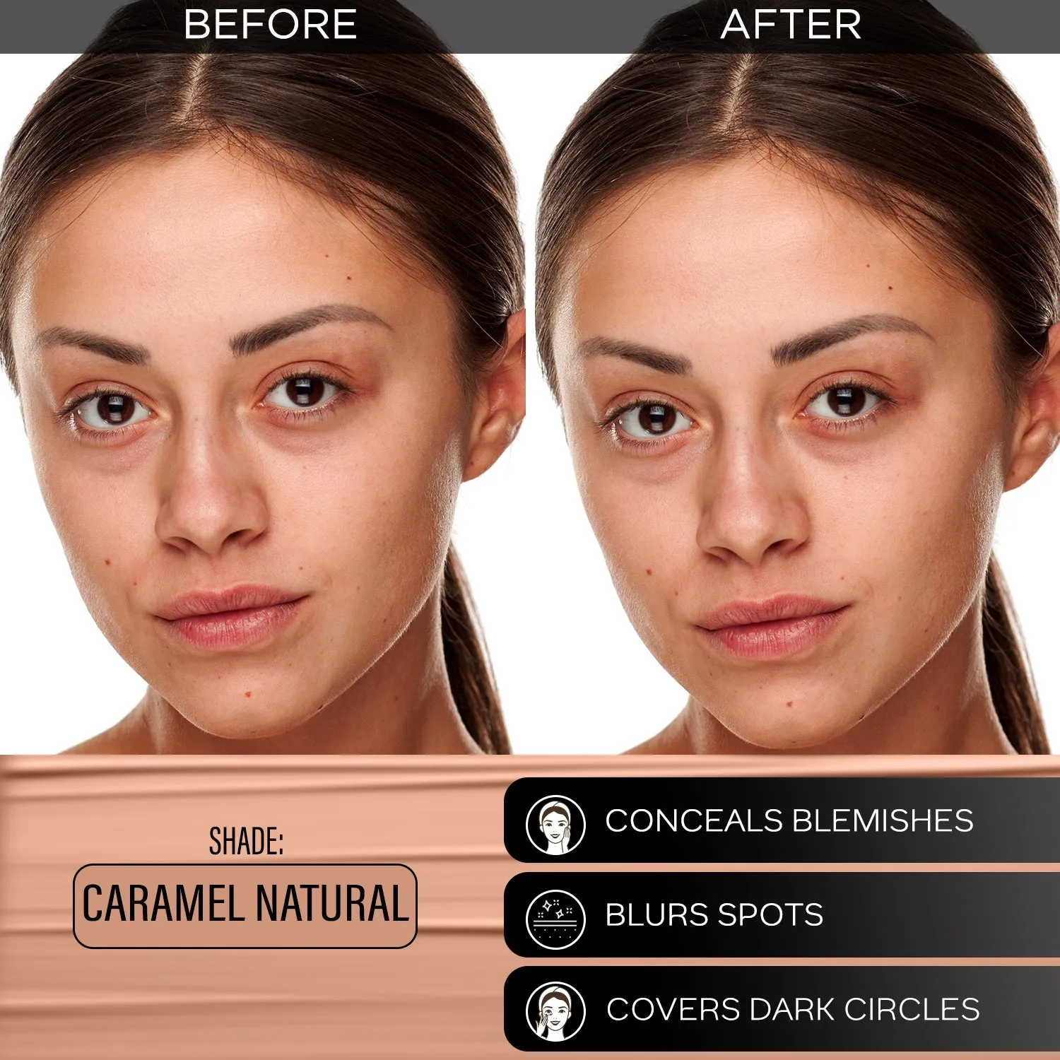 FACES CANADA All Day Hydra Matte Foundation Caramel Natural 023 15ml