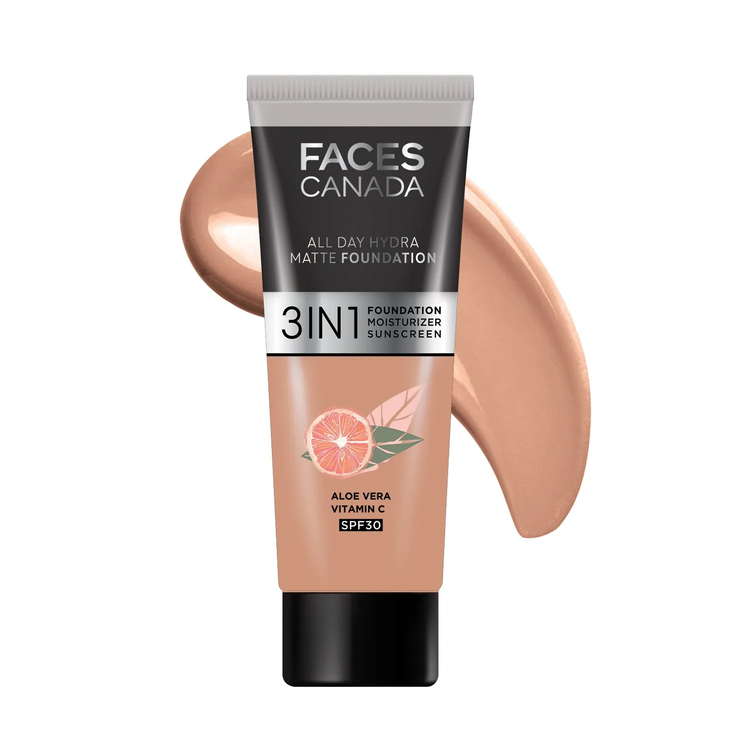 FACES CANADA All Day Hydra Matte Foundation Caramel Natural 023 15ml