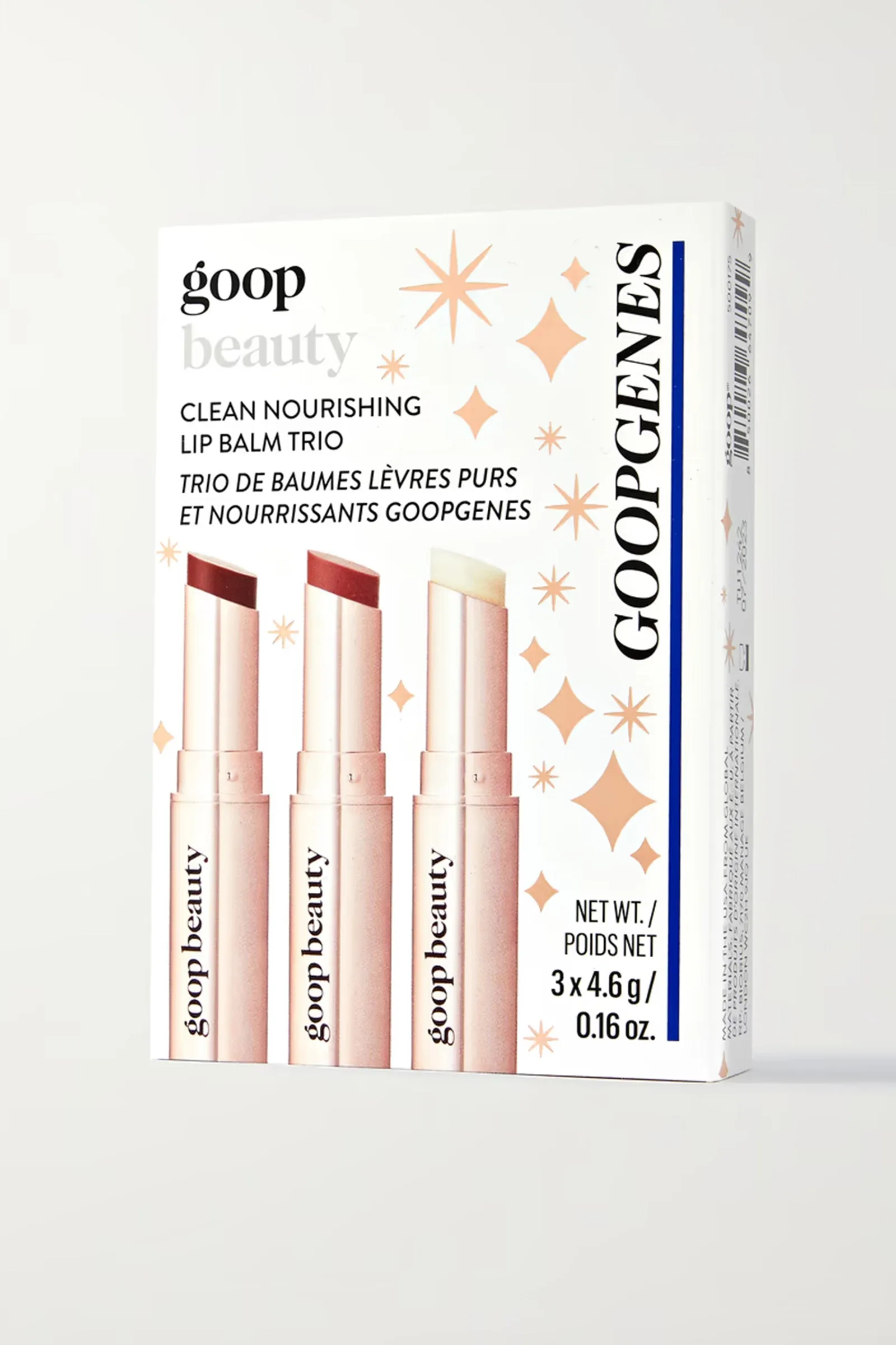 Goopgenes Clean Nourishing Lip Balm Trio