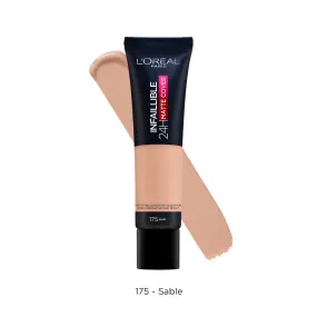 L'Oreal Paris Infallible Matte Cover 175 Sable Foundation 40.82 GM