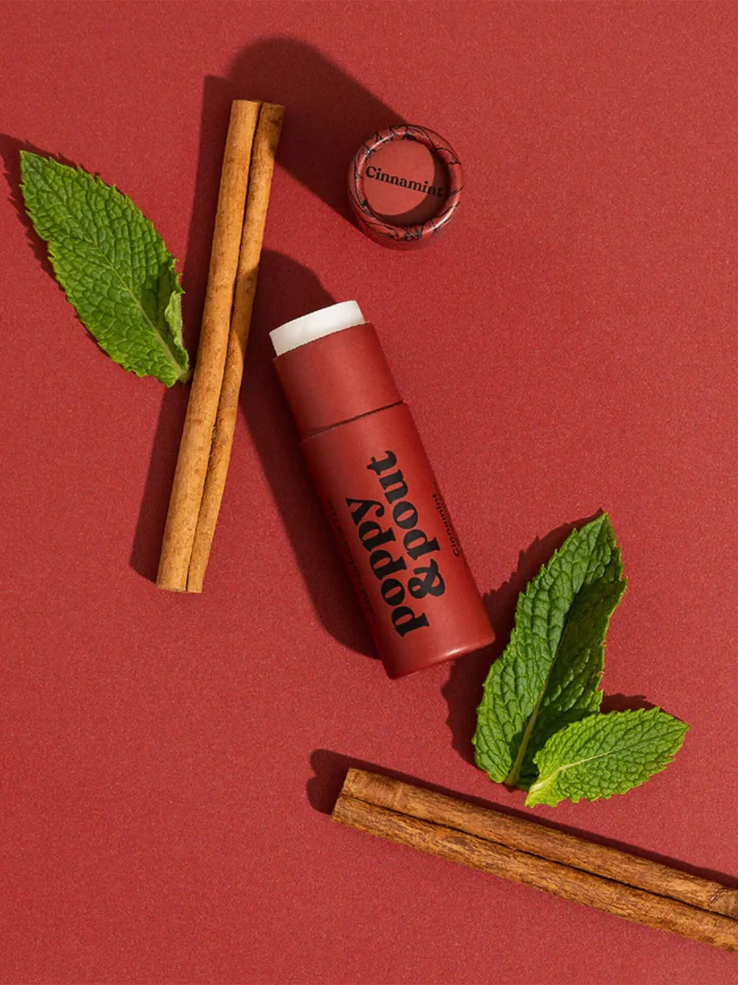 Poppy & Pout Cinnamint Lip Balm - Brands We Love