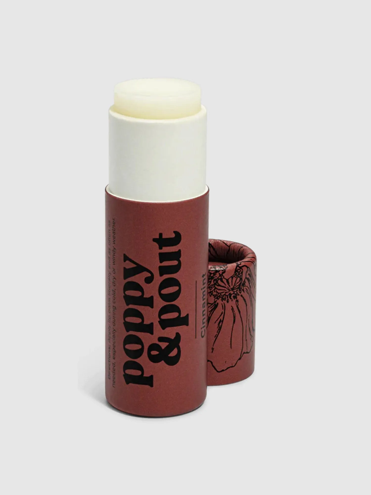 Poppy & Pout Cinnamint Lip Balm - Brands We Love