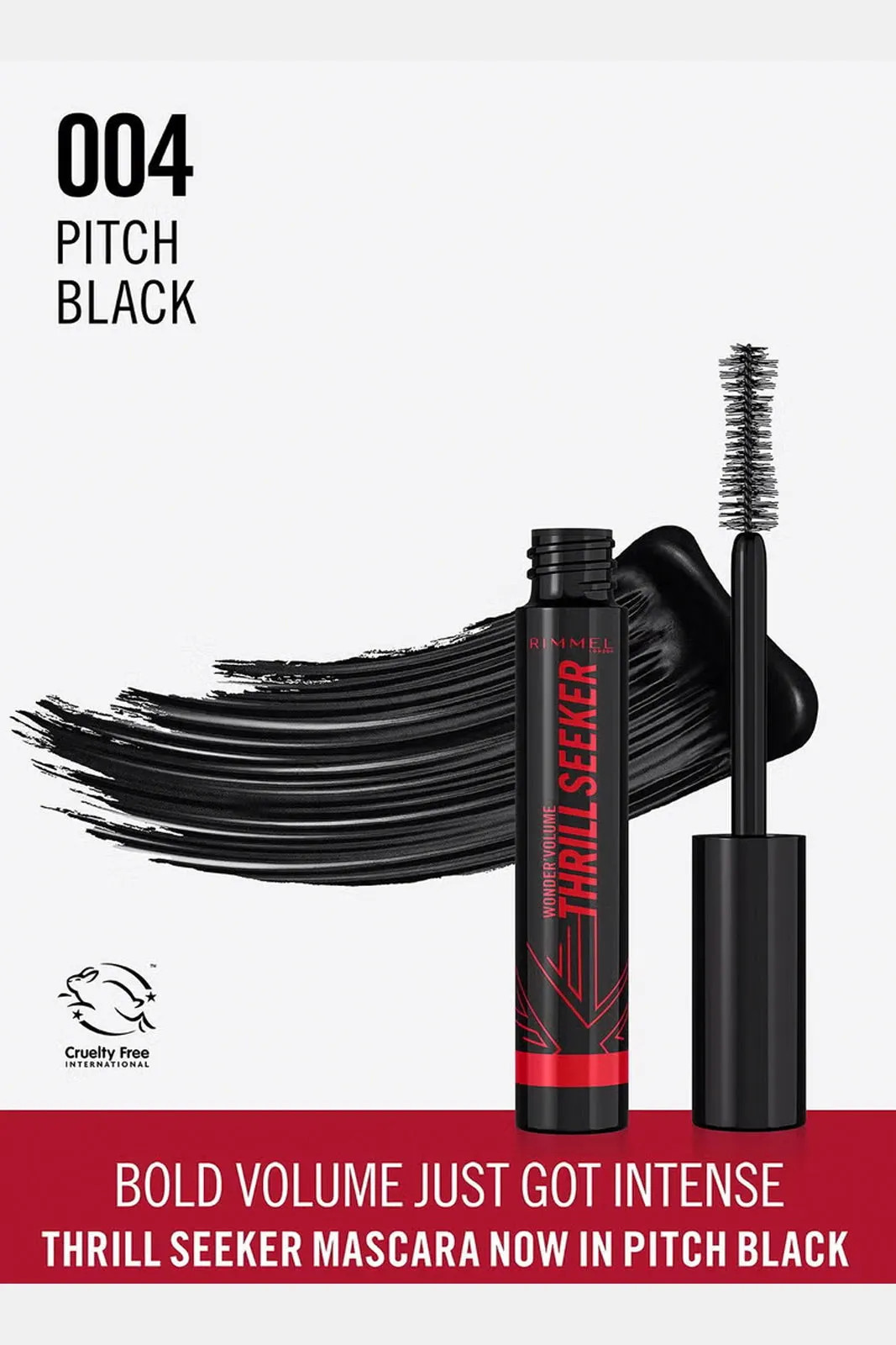 Rimmel London Wonder Volume Thrill Seeker Mascara - 004 Pitch Black