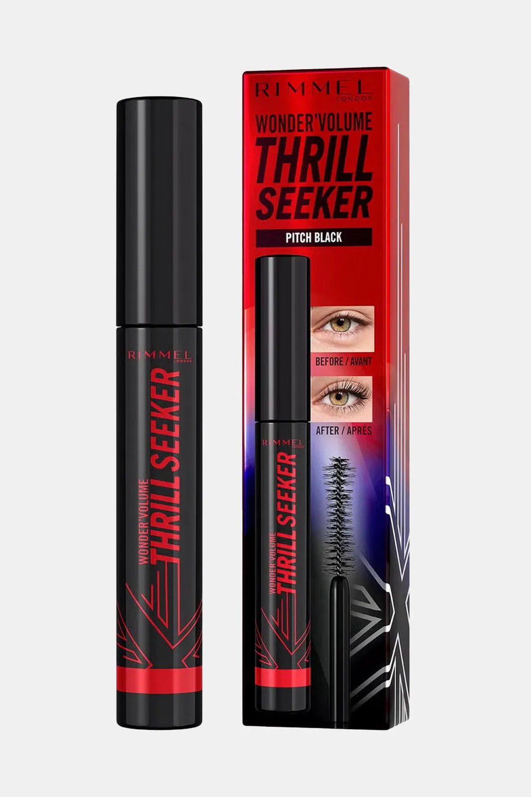 Rimmel London Wonder Volume Thrill Seeker Mascara - 004 Pitch Black