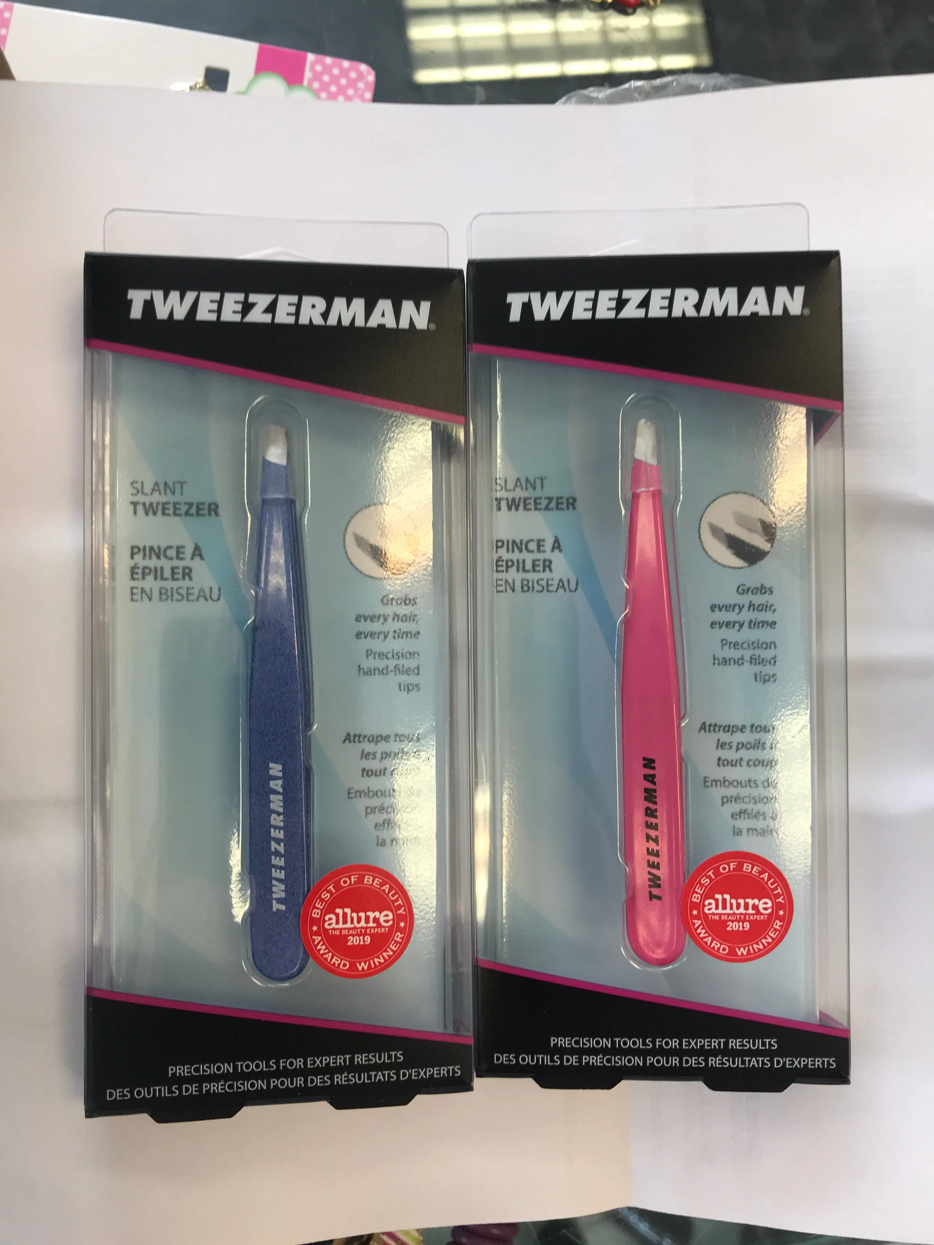 Slant Tweezer (assorted colors)