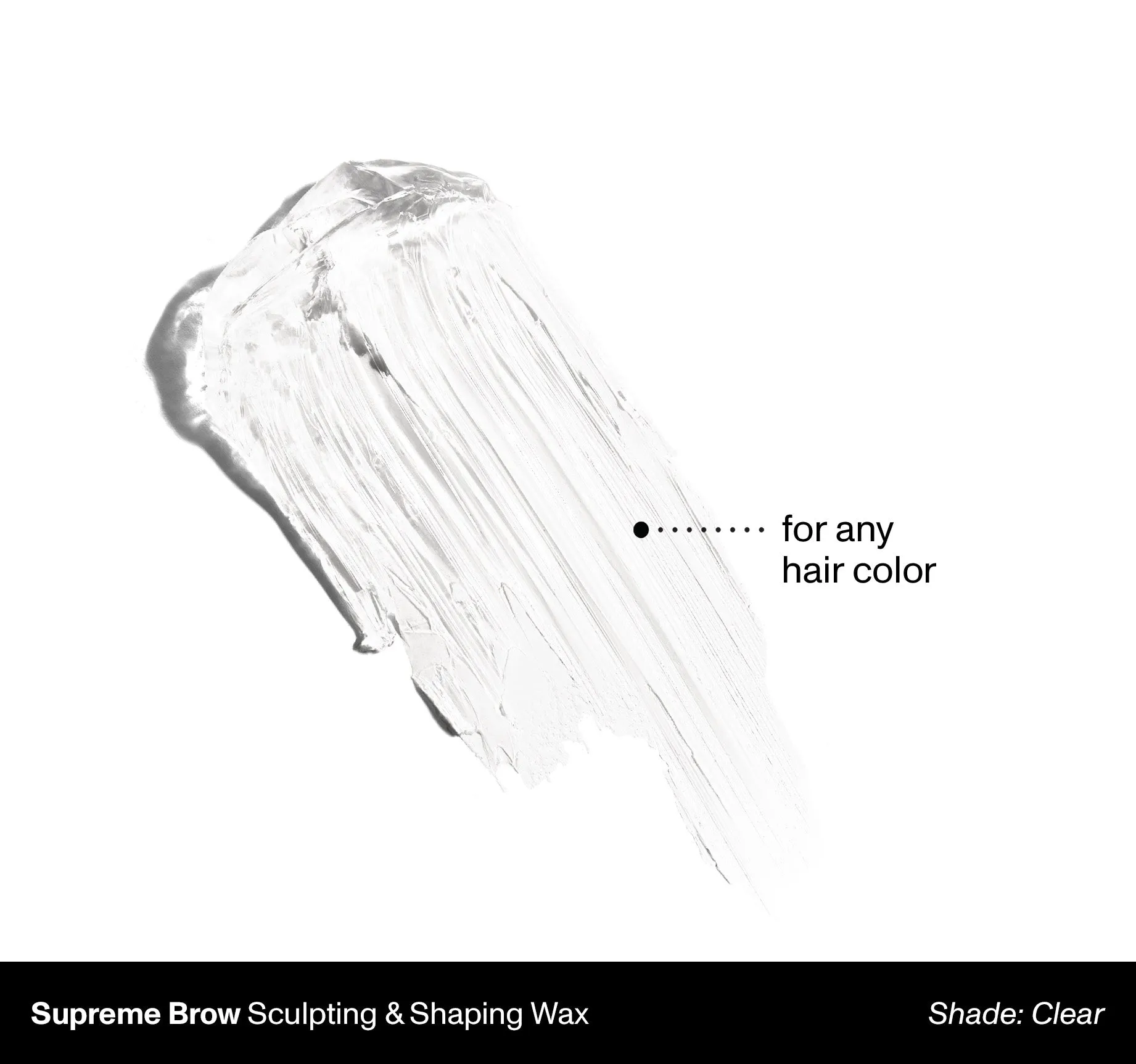 Supreme Brow Sculpting and Shaping Wax - Clear