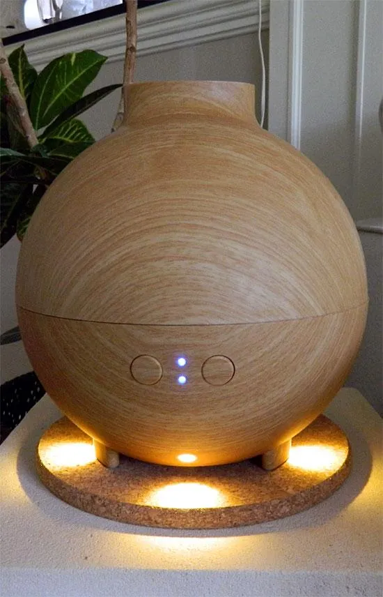 Ultrasonic Diffuser - Sphiera Bamboo Finish