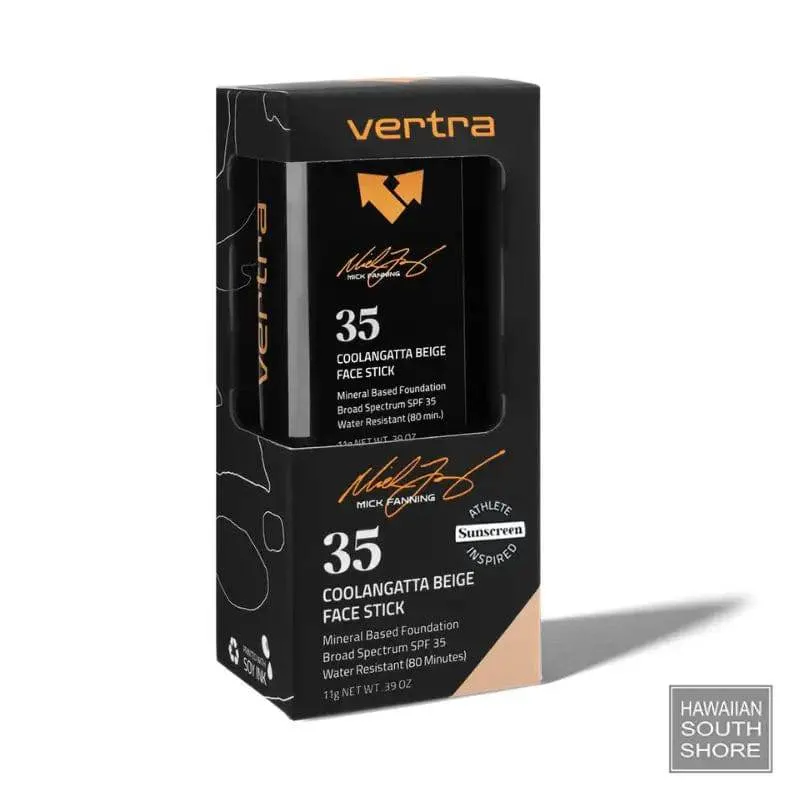 Vertra Face Stick Mick Fanning Coolangatta SPF35 Non-Greasy Beige
