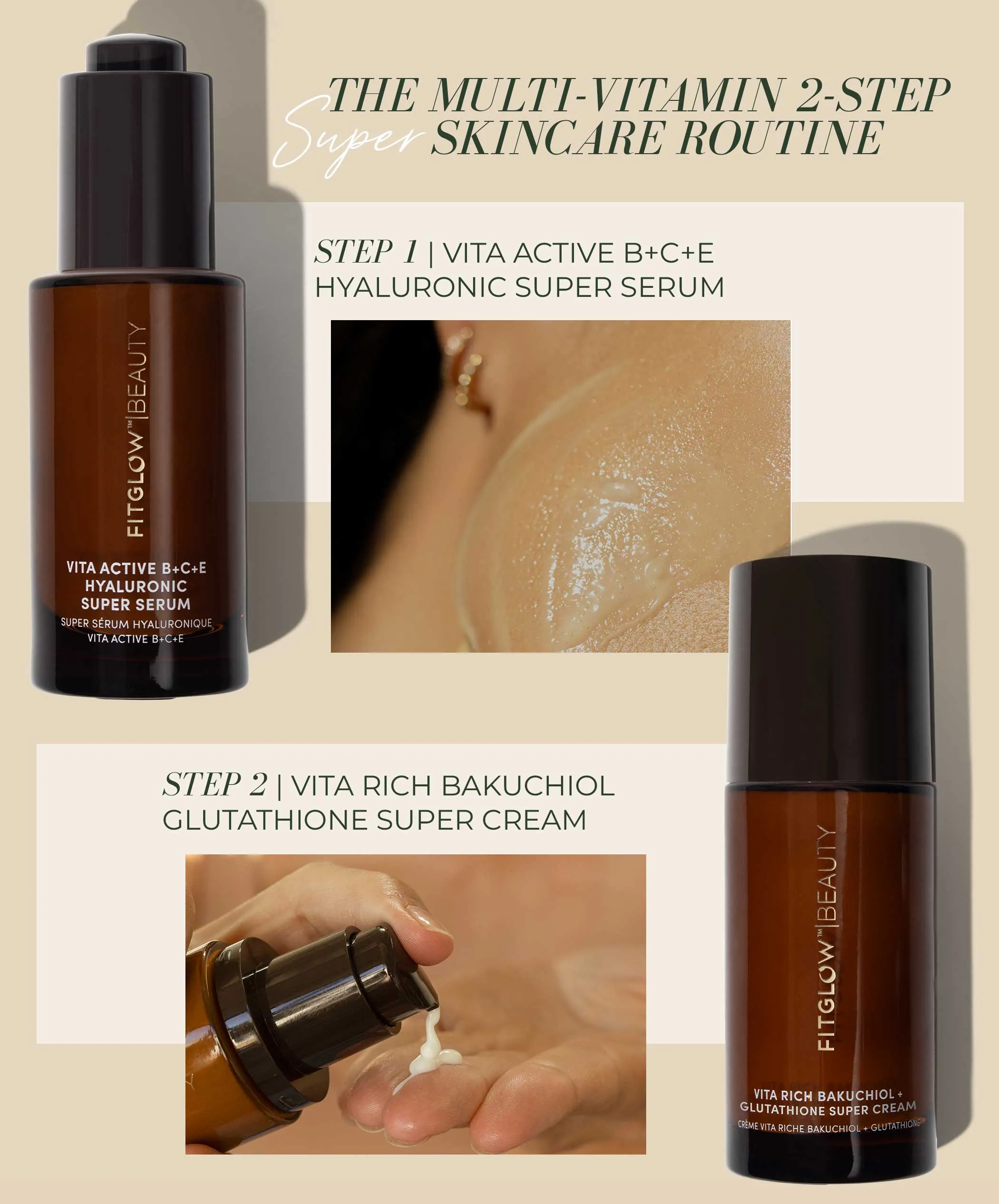 Vita Active B C E Hyaluronic Super Serum