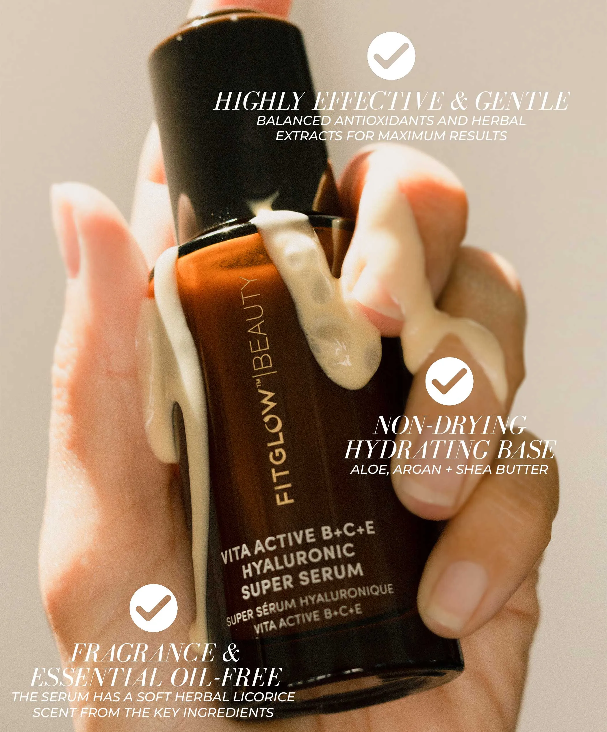 Vita Active B C E Hyaluronic Super Serum